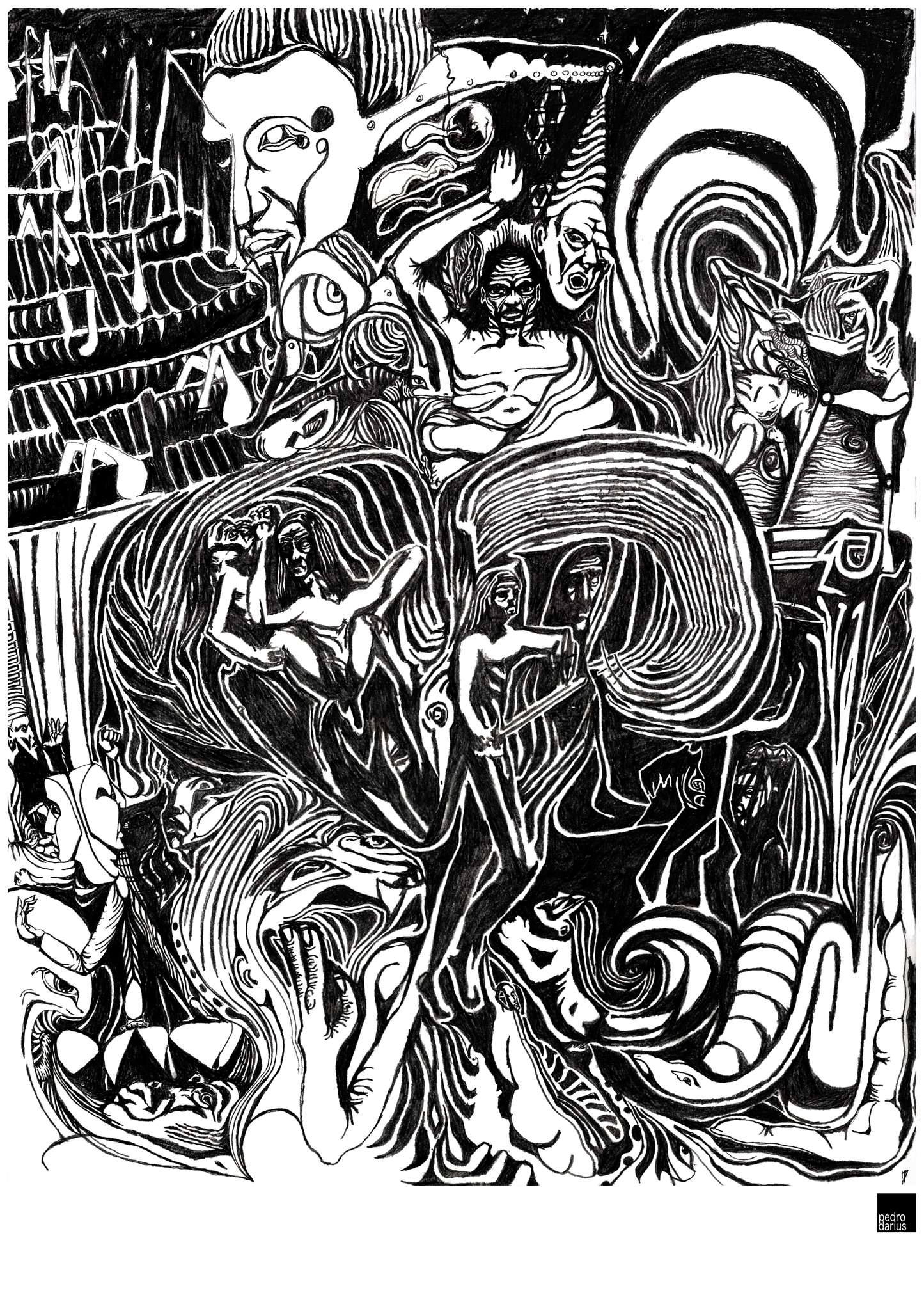 A1 Poster "Akkumulation des Sein"