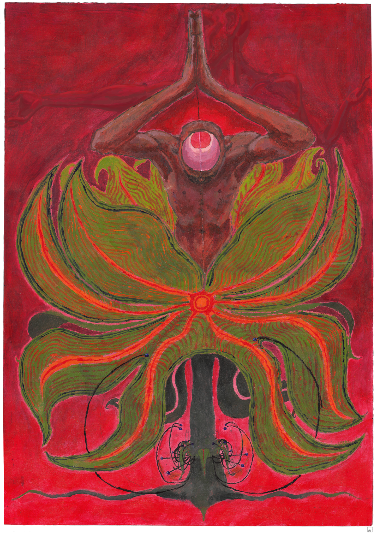 A1 Poster depicting an act of indulgence