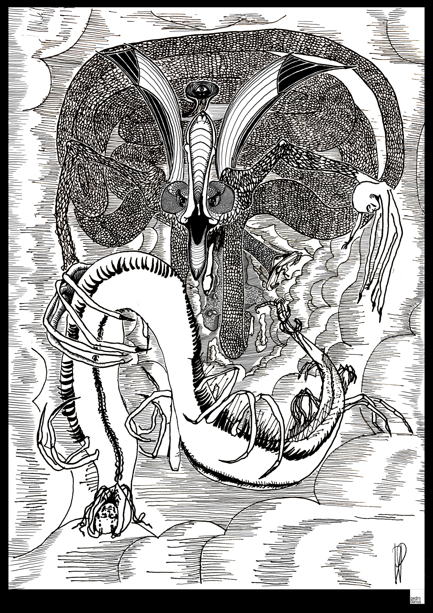 A1 Poster depicting turmoil